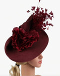 Floral Feather Headpeice