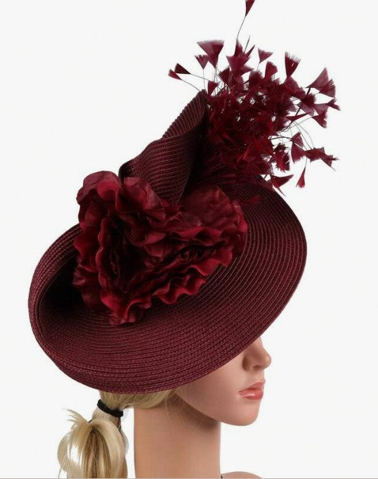 Floral Feather Headpeice