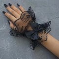 Bow Décor Lace Cuff