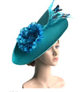 Women's Straw With Flower Imitation