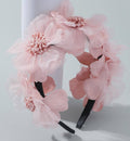 Pink Flower Headband